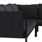 Flash Furniture Black Sectional with Storage & Charcoal Cushions GM-201108-SEC-CH-GG - alternate 10